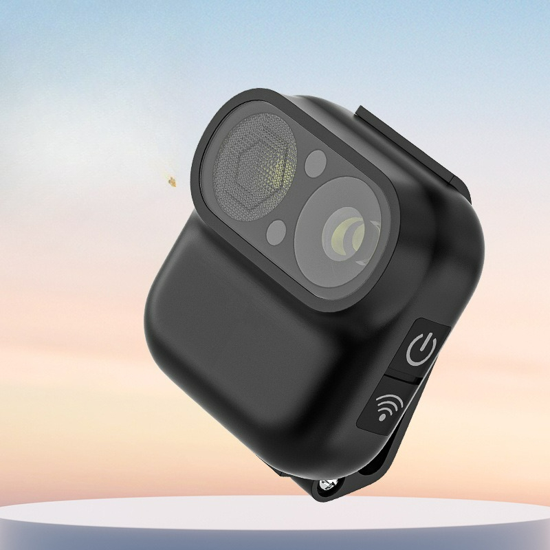 Outdoor Sport Camera - High-brightness Headlamp, Camera-Style, Waterproof, Rechargeable, Long
