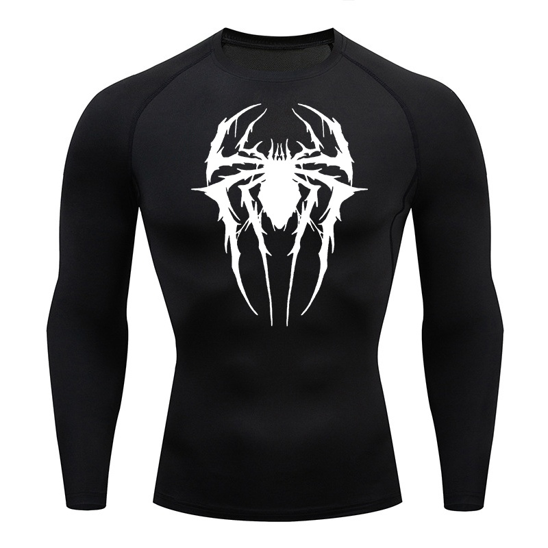 Outdoor Sportswear - Men's Compression Long-Sleeve T-Shirt Quick-Dry Gym