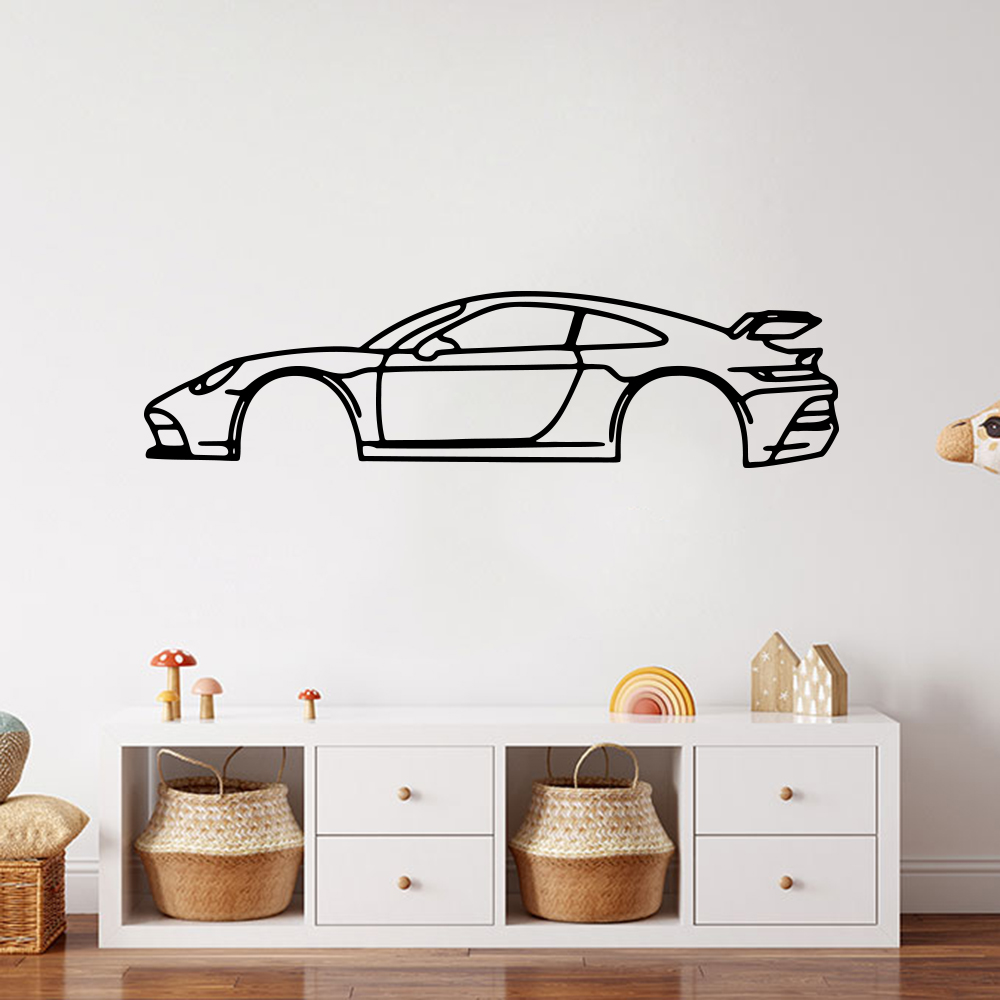 Sport Car Automotive Silhouett - Outdoor Sport Floor Tiles ulasan dan harga
