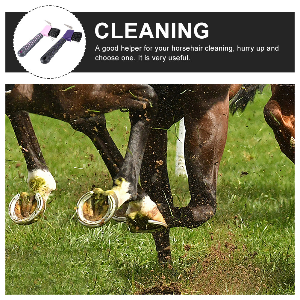 2Pcs Horse Hoof Pick Brush Rel - Brushing Boot Horse ulasan dan harga