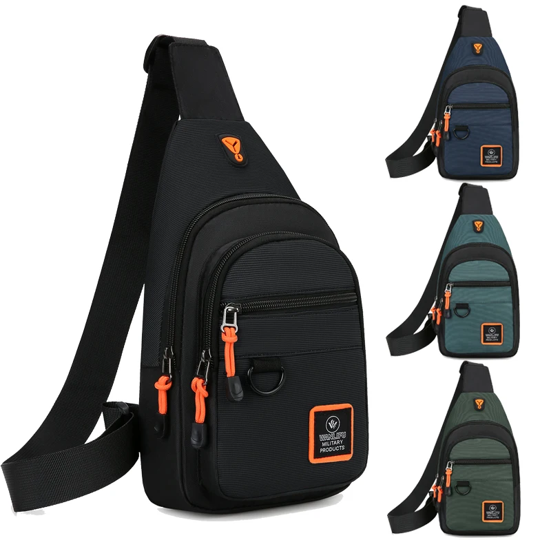 NEW Men's Chest Bag Men's Leis - Outdoor Sport Backpack ulasan dan harga