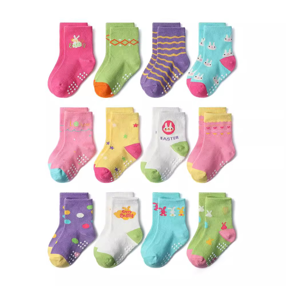 1/3/6/9/12 Pairs Kids Socks Se - Trampoline Park Sock ulasan dan harga