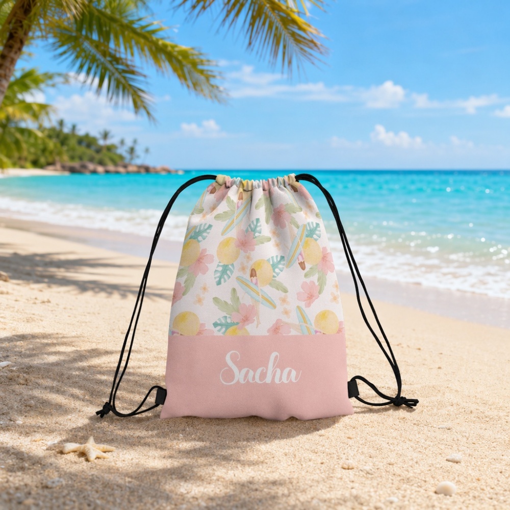 1Pc Personalized Drawstring Ba - Outdoor Sport Backpack ulasan dan harga
