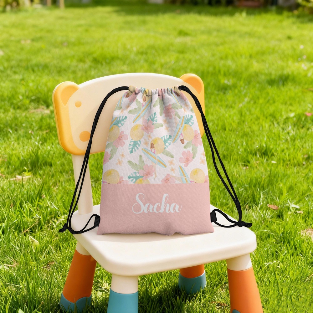 1Pc Personalized Drawstring Ba - Outdoor Sport Backpack ulasan dan harga