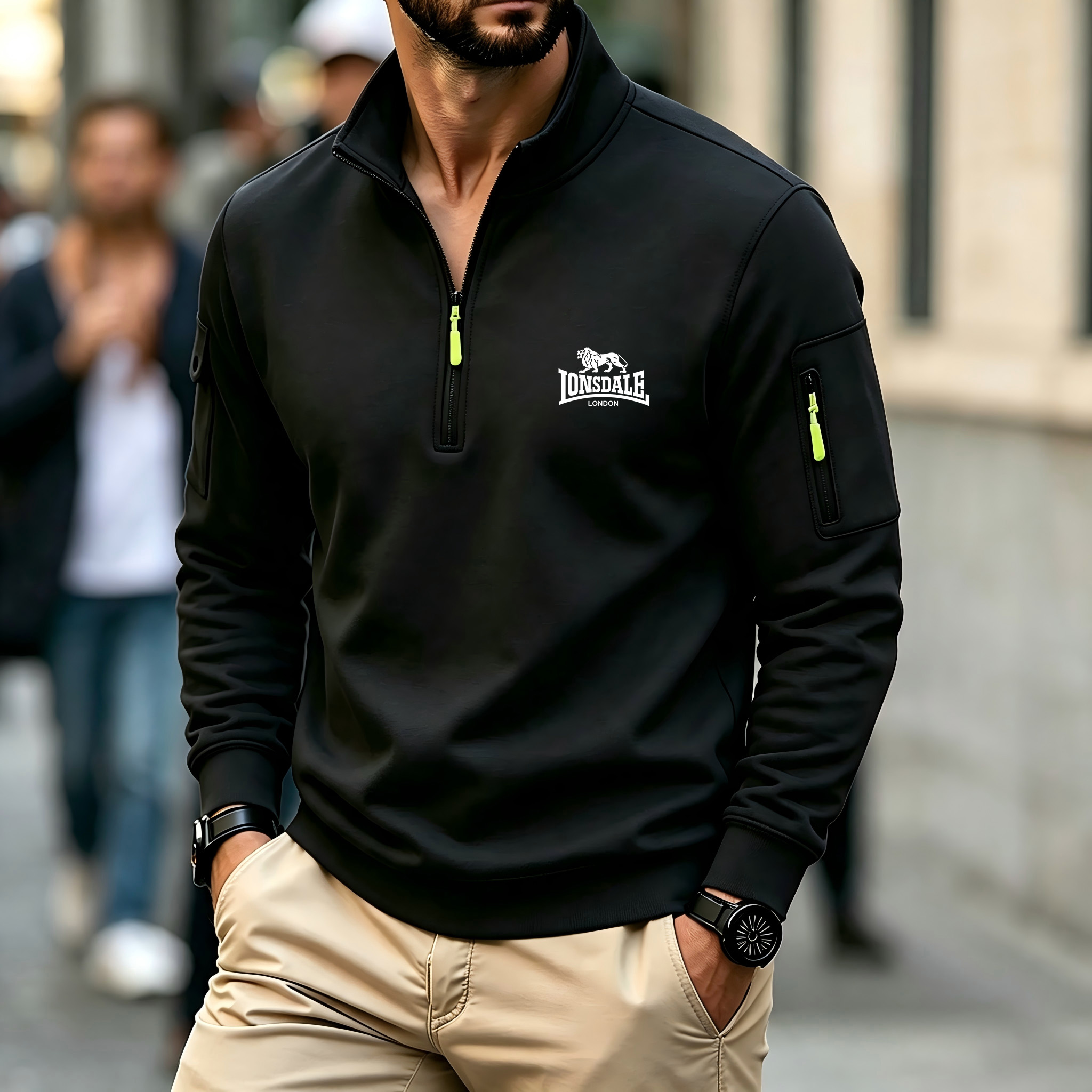 Men's Hooded Sweatshirt Spring - Outdoor Sportswear ulasan dan harga