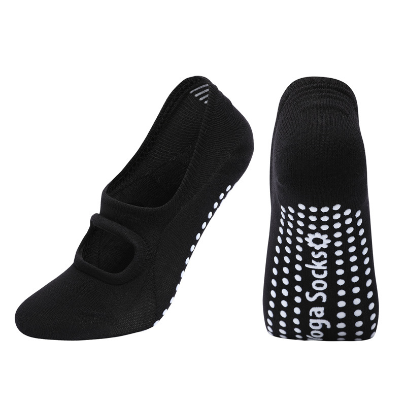 3 Pairs  Women Backless Yoga S - Trampoline Park Sock ulasan dan harga