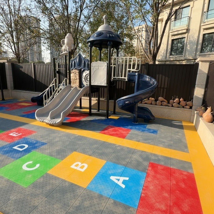 Professional Interlocking PP M - Outdoor Sport Floor Tiles ulasan dan harga
