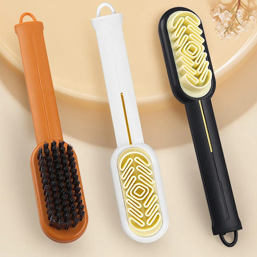 1pc 2 in 1 Suede Shoe Brush Cl - Brushing Boot Horse ulasan dan harga