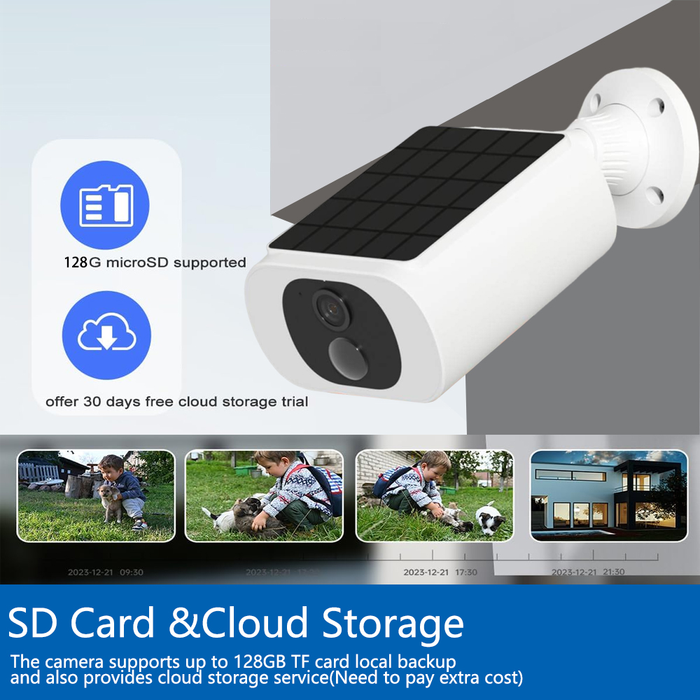 Tuya 5MP Solar Security Camera - Outdoor Sport Camera ulasan dan harga