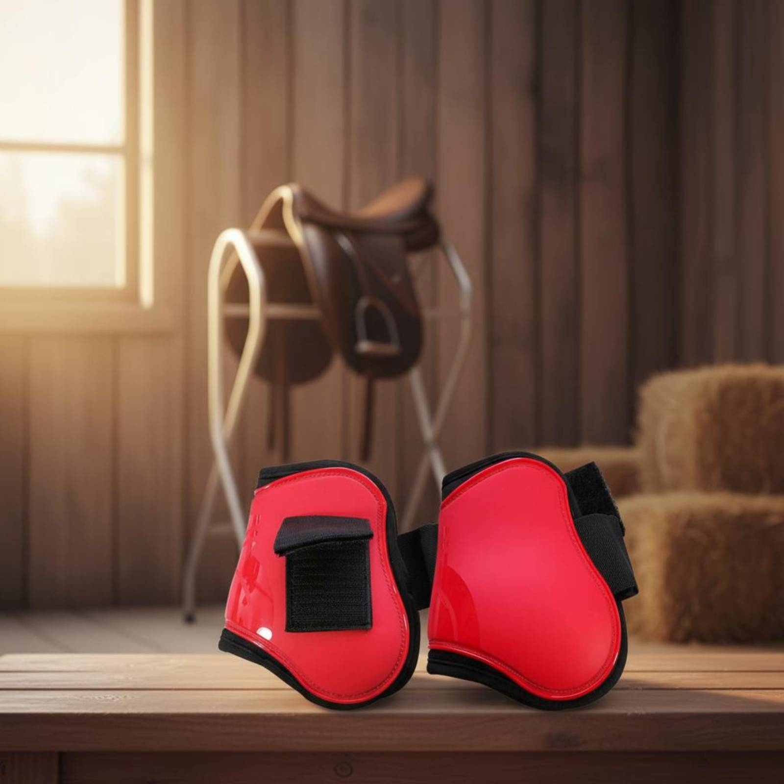 4 Pieces Horse Leg Protector W - Brushing Boot Horse ulasan dan harga